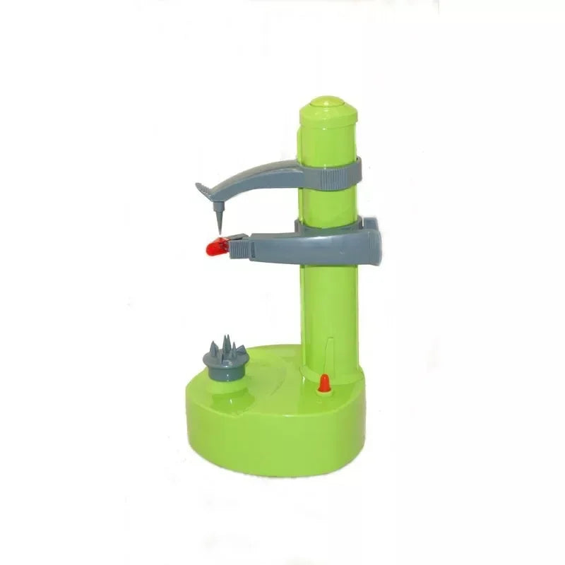 Multifunction Stainless Steel Electric Peeler Automatic Fruit Peeler Vegetable Cutter Three Spare Blades Potato Peeler Machine