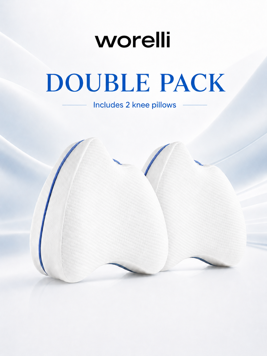 Worelli Knee Pillow – 2 Pack